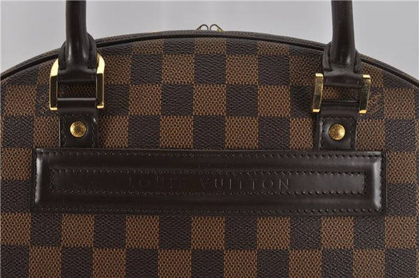Authentic Louis Vuitton Damier Nolita Hand Boston Bag N41455 LV 1353F