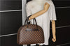 Authentic Louis Vuitton Damier Nolita Hand Boston Bag N41455 LV 1353F