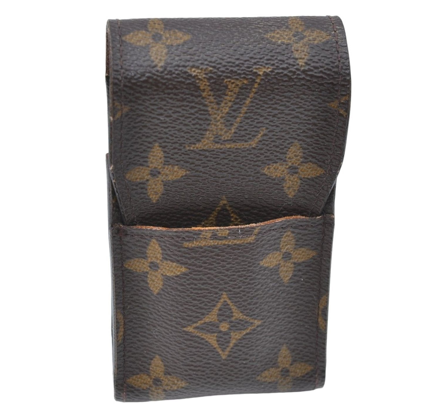 Authentic Louis Vuitton Monogram Etui Cigarette Case M63024 LV 1354B