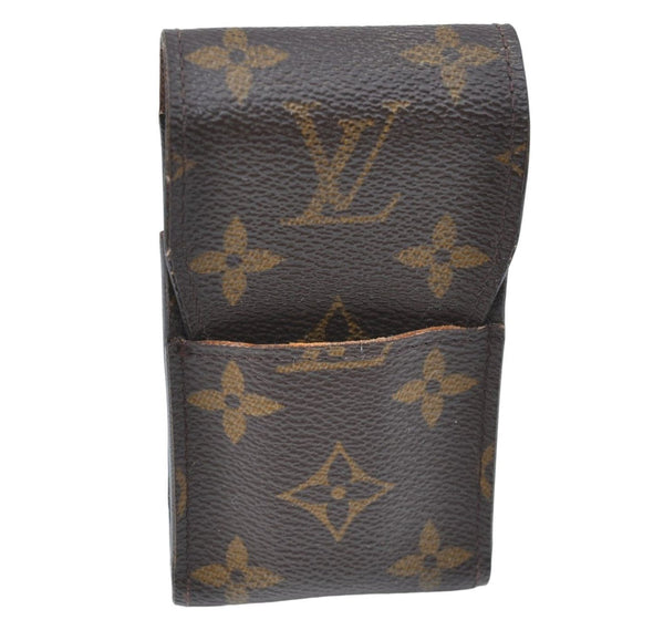 Authentic Louis Vuitton Monogram Etui Cigarette Case M63024 LV 1354B