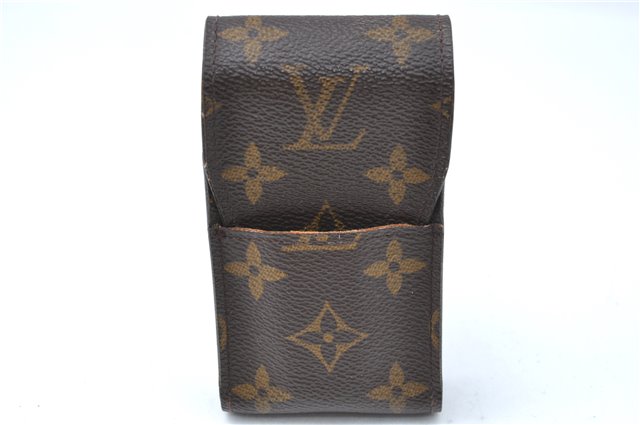 Authentic Louis Vuitton Monogram Etui Cigarette Case M63024 LV 1354B