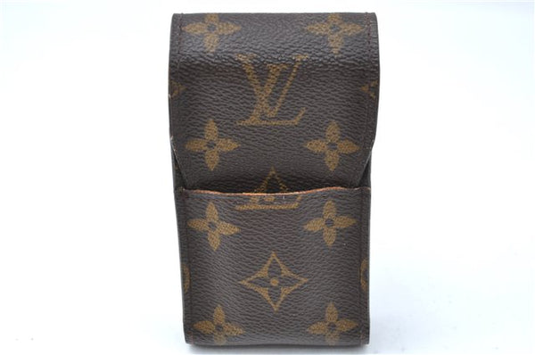 Authentic Louis Vuitton Monogram Etui Cigarette Case M63024 LV 1354B