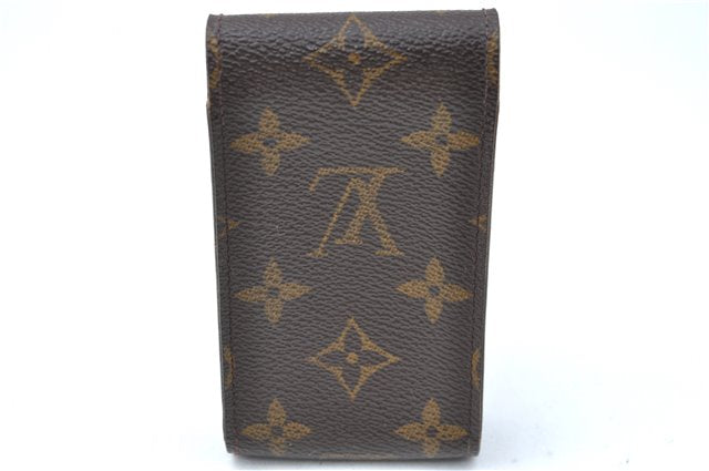 Authentic Louis Vuitton Monogram Etui Cigarette Case M63024 LV 1354B