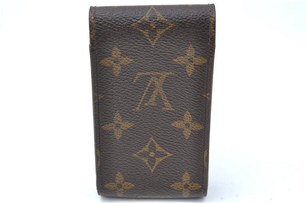 Authentic Louis Vuitton Monogram Etui Cigarette Case M63024 LV 1354B