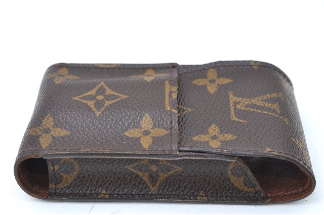 Authentic Louis Vuitton Monogram Etui Cigarette Case M63024 LV 1354B