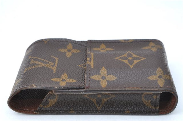 Authentic Louis Vuitton Monogram Etui Cigarette Case M63024 LV 1354B