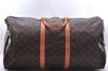 Auth Louis Vuitton Monogram Keepall Bandouliere 55 Boston Bag M41414 LV 1354E