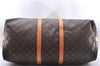 Auth Louis Vuitton Monogram Keepall Bandouliere 55 Boston Bag M41414 LV 1354E