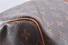 Auth Louis Vuitton Monogram Keepall Bandouliere 55 Boston Bag M41414 LV 1354E