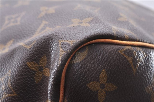 Auth Louis Vuitton Monogram Keepall Bandouliere 55 Boston Bag M41414 LV 1354E