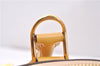 Authentic Louis Vuitton Vernis Alma PM Hand Bag Purse Yellow M91445 LV 1354F