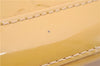 Authentic Louis Vuitton Vernis Alma PM Hand Bag Purse Yellow M91445 LV 1354F