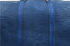 Authentic Louis Vuitton Epi Keepall 60 Boston Bag Blue M42945 LV 1355D