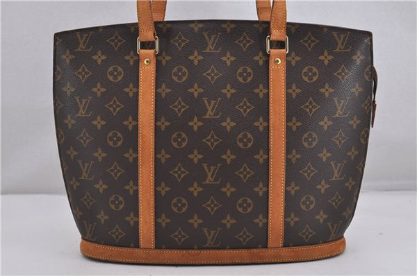 Authentic Louis Vuitton Monogram Babylone Shoulder Tote Bag M51102 LV 1355F