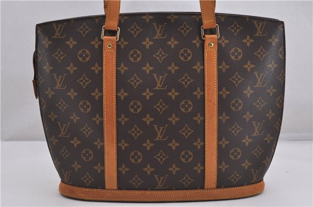 Authentic Louis Vuitton Monogram Babylone Shoulder Tote Bag M51102 LV 1355F