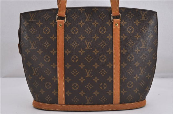 Authentic Louis Vuitton Monogram Babylone Shoulder Tote Bag M51102 LV 1355F