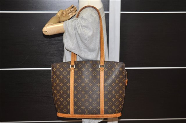Authentic Louis Vuitton Monogram Babylone Shoulder Tote Bag M51102 LV 1355F