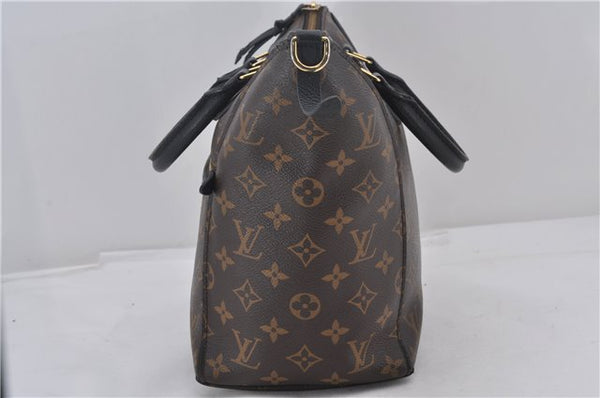 Authentic Louis Vuitton Monogram Tournelle PM 2Way Tote Bag M44057 Black 1356E