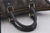 Authentic Louis Vuitton Monogram Tournelle PM 2Way Tote Bag M44057 Black 1356E