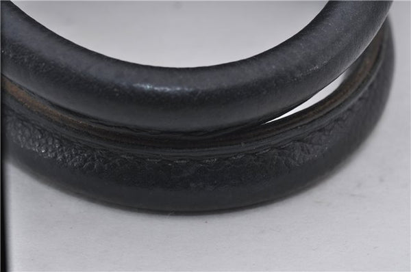 Authentic Louis Vuitton Monogram Tournelle PM 2Way Tote Bag M44057 Black 1356E