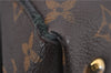 Authentic Louis Vuitton Monogram Tournelle PM 2Way Tote Bag M44057 Black 1356E