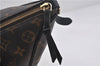 Authentic Louis Vuitton Monogram Tournelle PM 2Way Tote Bag M44057 Black 1356E