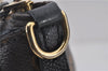 Authentic Louis Vuitton Monogram Tournelle PM 2Way Tote Bag M44057 Black 1356E