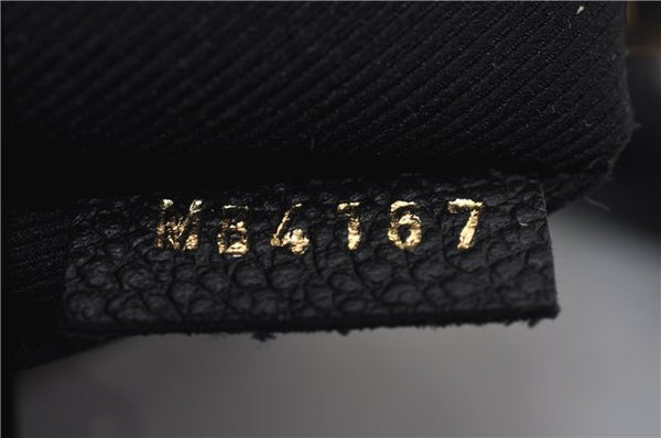 Authentic Louis Vuitton Monogram Tournelle PM 2Way Tote Bag M44057 Black 1356E