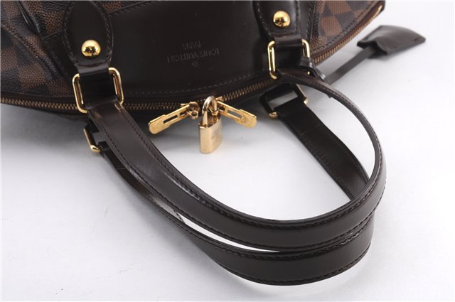 Authentic Louis Vuitton Damier Verona PM Shoulder Boston Bag N41117 LV 1356F