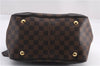 Authentic Louis Vuitton Damier Verona PM Shoulder Boston Bag N41117 LV 1356F