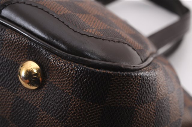 Authentic Louis Vuitton Damier Verona PM Shoulder Boston Bag N41117 LV 1356F