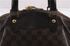 Authentic Louis Vuitton Damier Verona PM Shoulder Boston Bag N41117 LV 1356F