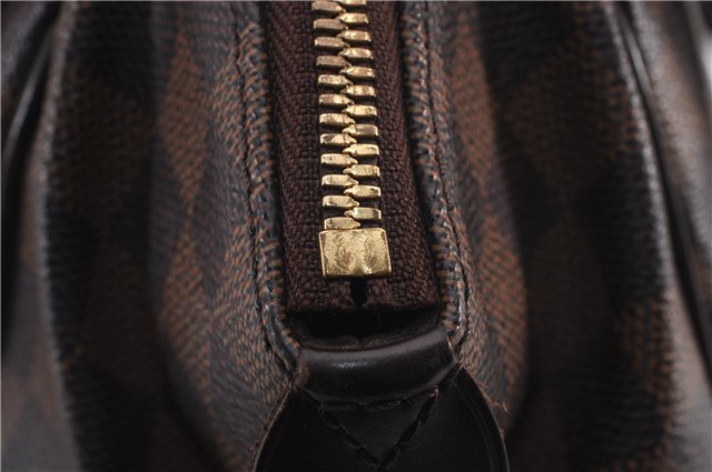 Authentic Louis Vuitton Damier Verona PM Shoulder Boston Bag N41117 LV 1356F