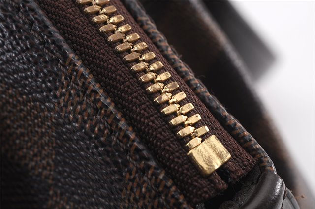 Authentic Louis Vuitton Damier Verona PM Shoulder Boston Bag N41117 LV 1356F