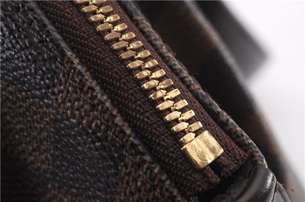 Authentic Louis Vuitton Damier Verona PM Shoulder Boston Bag N41117 LV 1356F