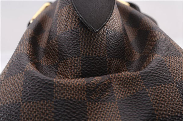 Authentic Louis Vuitton Damier Verona PM Shoulder Boston Bag N41117 LV 1356F