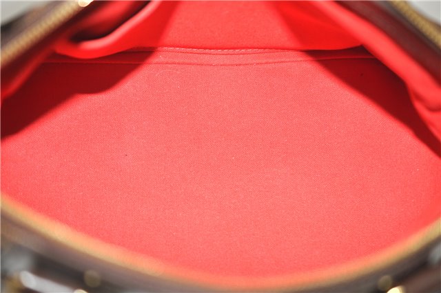 Authentic Louis Vuitton Damier Verona PM Shoulder Boston Bag N41117 LV 1356F