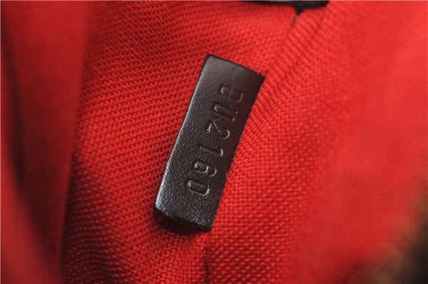 Authentic Louis Vuitton Damier Verona PM Shoulder Boston Bag N41117 LV 1356F