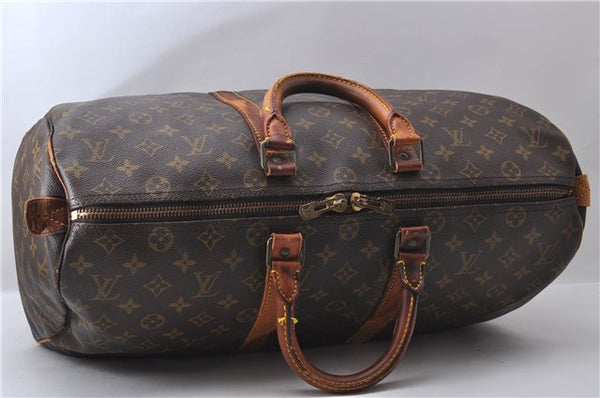 Authentic Louis Vuitton Monogram Keepall 45 Boston Bag M41428 LV 1357D