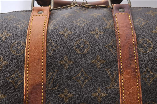 Authentic Louis Vuitton Monogram Keepall 45 Boston Bag M41428 LV 1357D