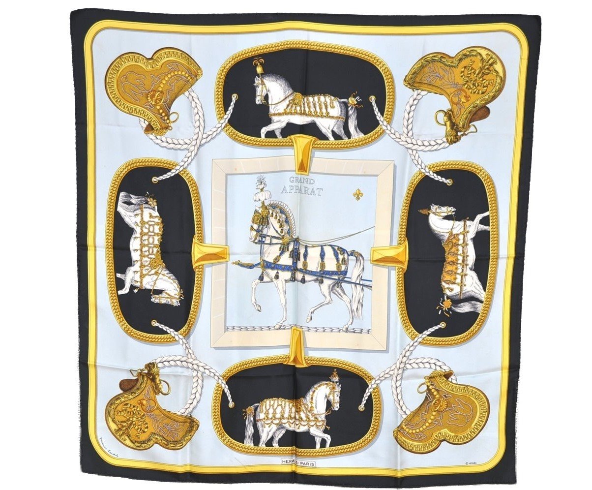 Authentic HERMES Carre 90 Scarf 