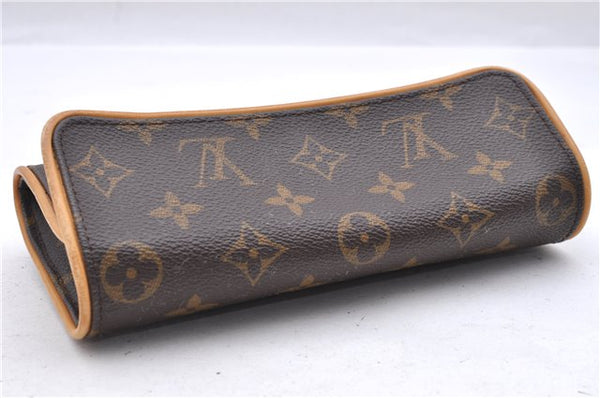 Authentic Louis Vuitton Monogram Pochette Twin PM Shoulder Bag M51854 LV 1359D