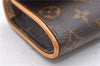Authentic Louis Vuitton Monogram Pochette Twin PM Shoulder Bag M51854 LV 1359D