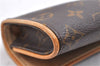 Authentic Louis Vuitton Monogram Pochette Twin PM Shoulder Bag M51854 LV 1359D