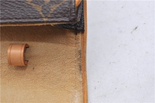 Authentic Louis Vuitton Monogram Pochette Twin PM Shoulder Bag M51854 LV 1359D