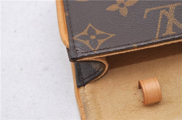 Authentic Louis Vuitton Monogram Pochette Twin PM Shoulder Bag M51854 LV 1359D