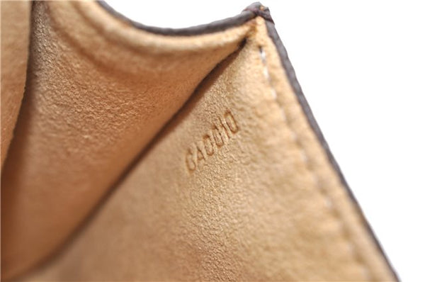 Authentic Louis Vuitton Monogram Pochette Twin PM Shoulder Bag M51854 LV 1359D