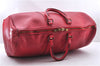 Authentic Louis Vuitton Epi Keepall 45 Boston Travel Bag Red M42977 LV 1359E