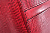 Authentic Louis Vuitton Epi Keepall 45 Boston Travel Bag Red M42977 LV 1359E