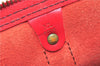 Authentic Louis Vuitton Epi Keepall 45 Boston Travel Bag Red M42977 LV 1359E